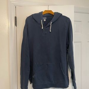 J. Crew Henley hoodie